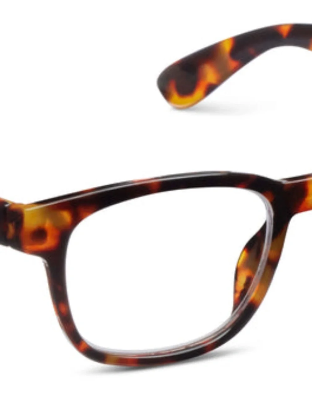 New Unisex Tortoise Peepers Progressive blue light filter readers +1.00 & case